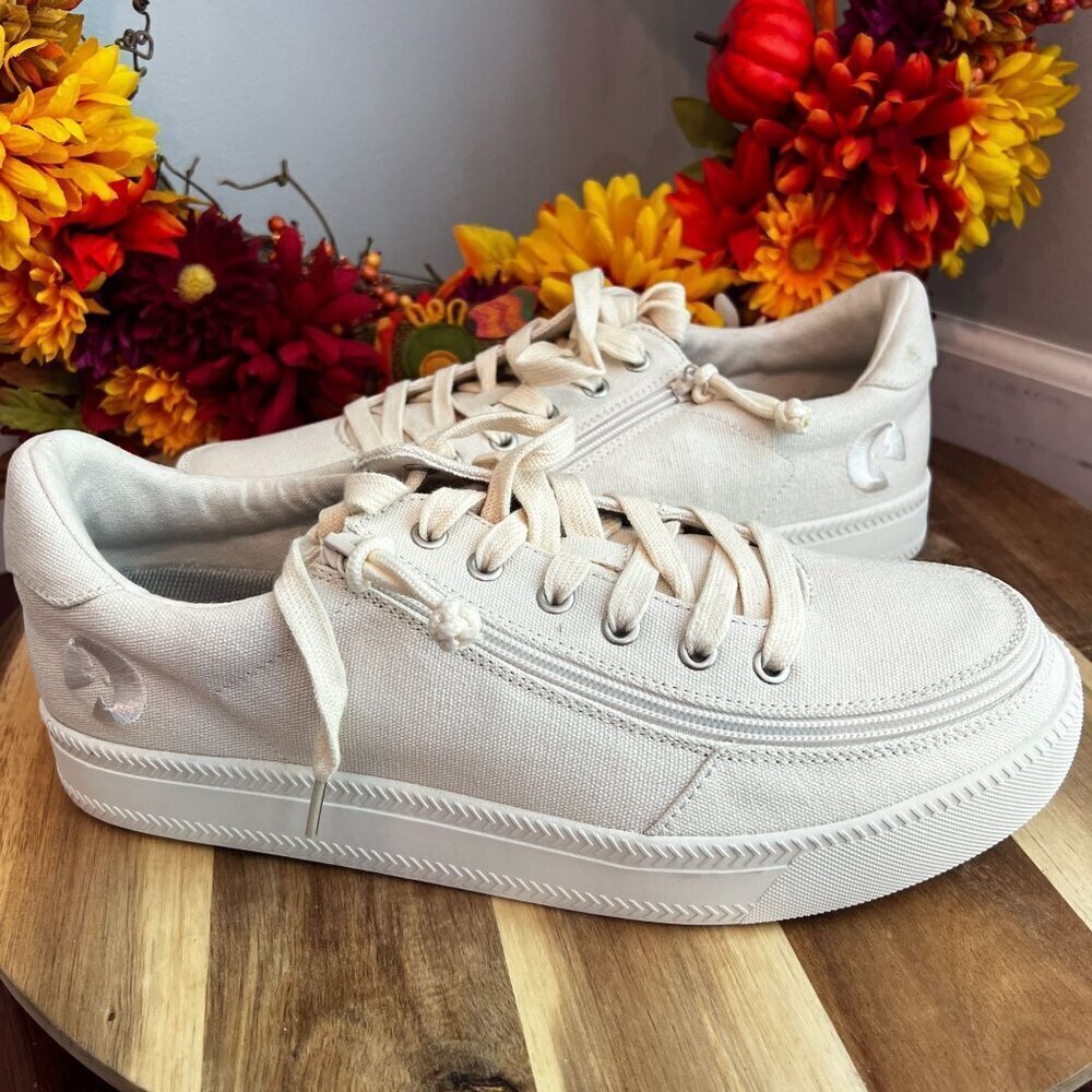 Billy The Goat Men's Billy Classic Lace Low Top Sneaker  Sz 11.5M in White